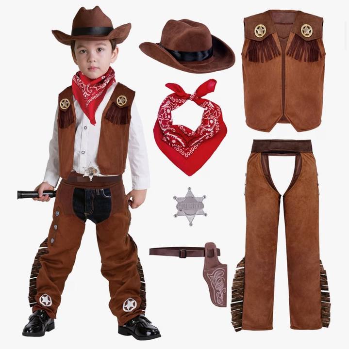 Spooktacular Creations disfraz de vaquero para niños
