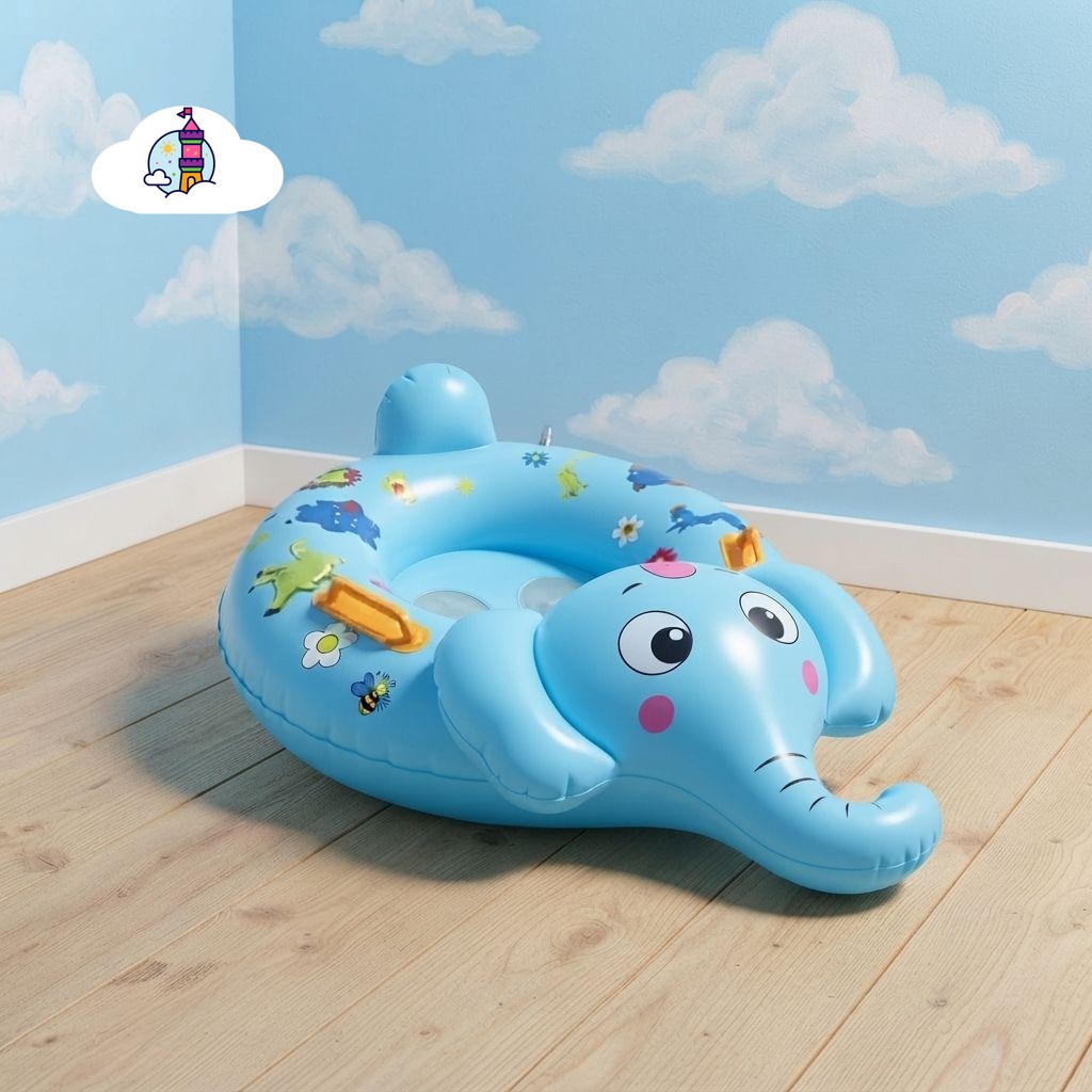 Flotador Inflable para Bebé con Asiento - Diseños Surtidos
