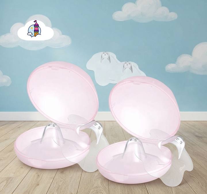 Pezoneras de Silicona Momcozy con Estuche